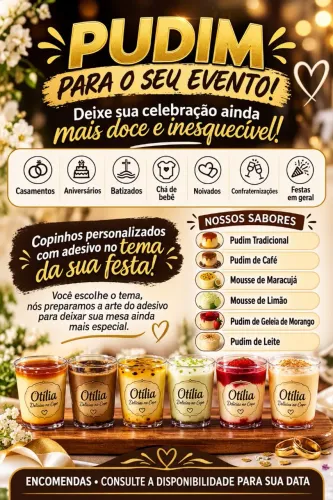 SEU EVENTO MERECE UMA SOBREMESA ESPECIAL