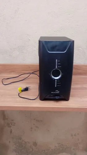 Home Theater Multilaser Subwoofer 2.1 USB/SD/127 ou 227V |  Usado - A Retirar