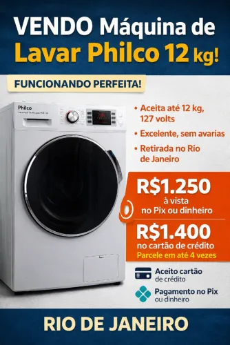 Lava roupas PHILCO