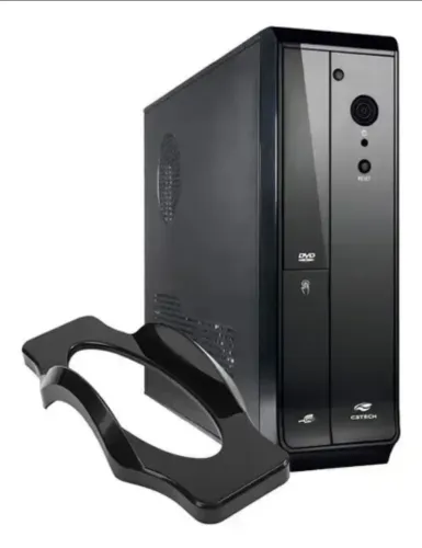 Gabinete Slim C3tech Preto Dt-110bk Micro Atx Para - 200w