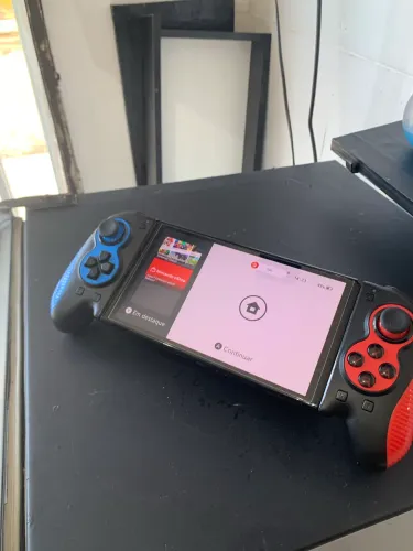 Nintendo Switch OLED 256gb - Desbloqueado + loja one guy com jogos 