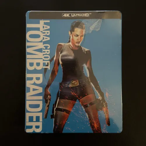 Steelbook 4K Lara Croft: Tomb Raider Dublado