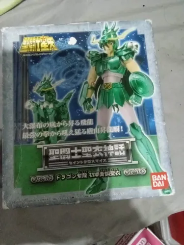 Shiryu de Dragão V1 cloth myth bandai boneco figura cavaleiros do zodíaco saint seiya