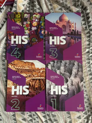Coleção de livros do poliedro de história