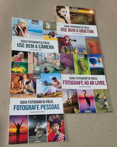 Coleção Completa - Guia Fotografia Fácil (4 volumes)