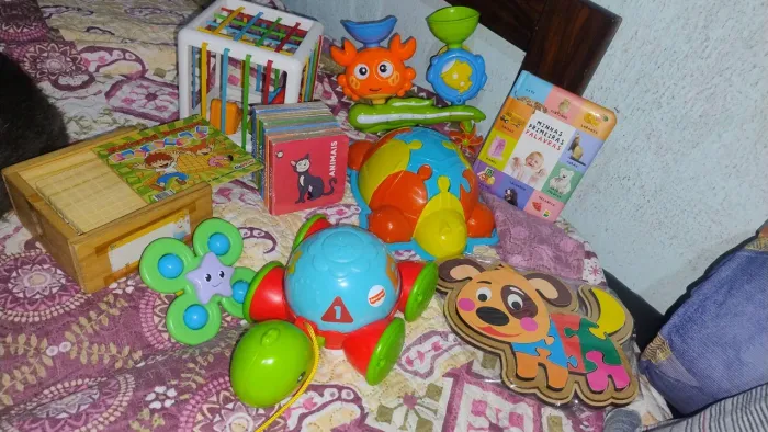 Kit infantil pedagógicos educativos e divertidos