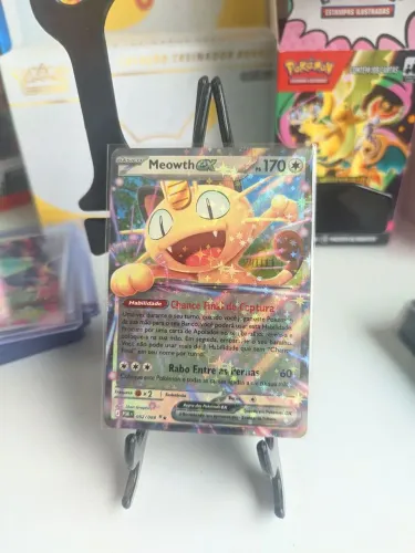 Carta pokémon Meowth EX (062/088) NM