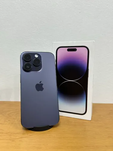 iPhone 14 Pro 128gb roxo semi novo em excelente estado!!