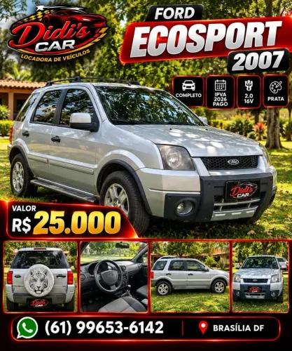 Ford Ecosport XLT 2.0/ 2.0 Flex 16V 5P Mec. 2007