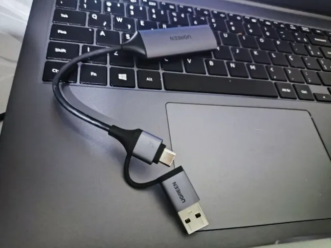 Placa de captura de vídeo Ungreen, HDMI para USB-C ou USB