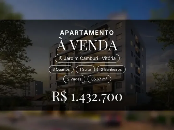 Oportunidade Única: Últimas Unidades no Jardim Camburi Edifício Rovereto