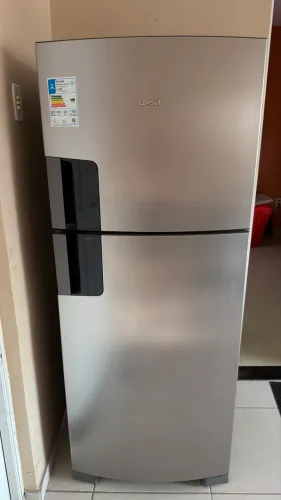 Geladeira Consul Frost Free 412 Litros Duplex Inox