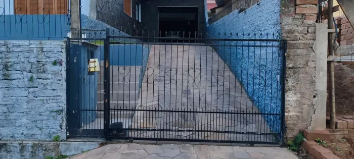 Portão de ferro de correr