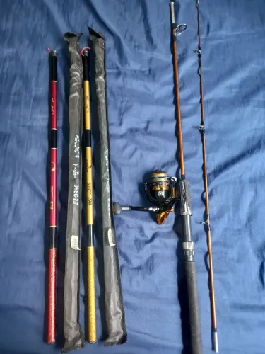 Varas de pesca