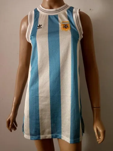Vestido original da Seleção Argentina 2017 Adidas