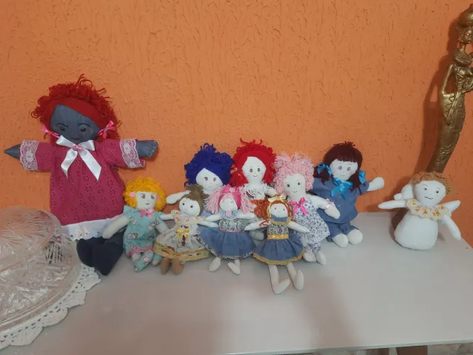 Bonecas de pano para venda
