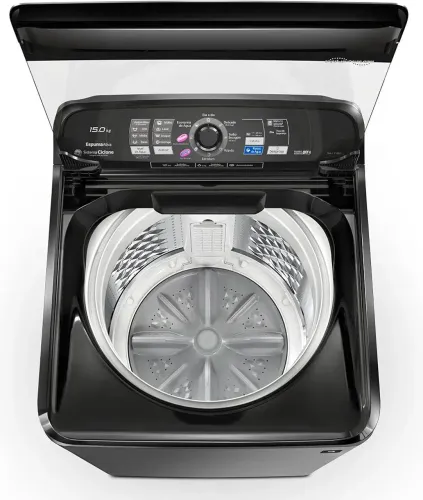 MÁQUINA DE LAVAR PANASONIC 15KG TITÂNIO 127v