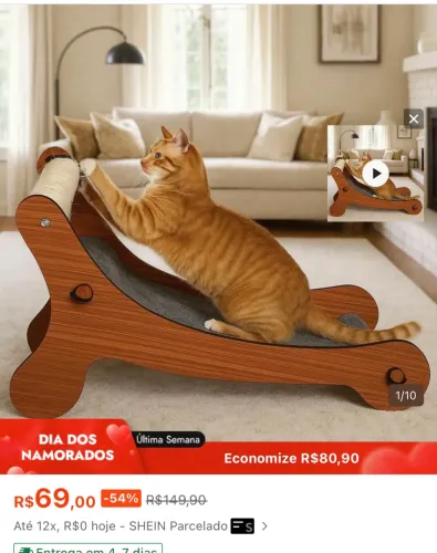 Cama arranhador para gato