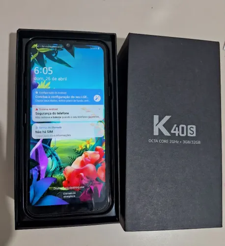 Celular K40s da LG