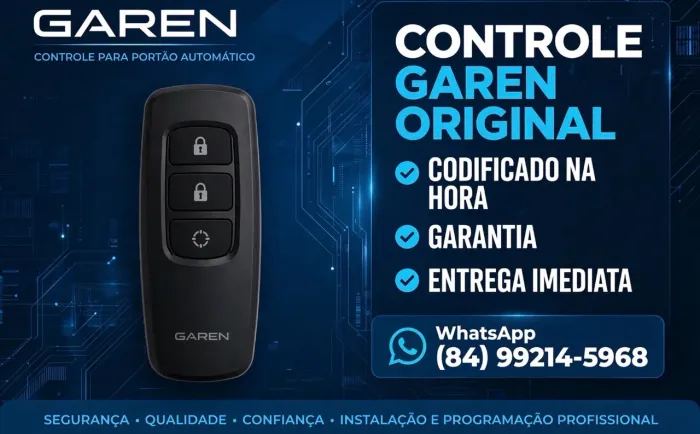Controle da marca garen