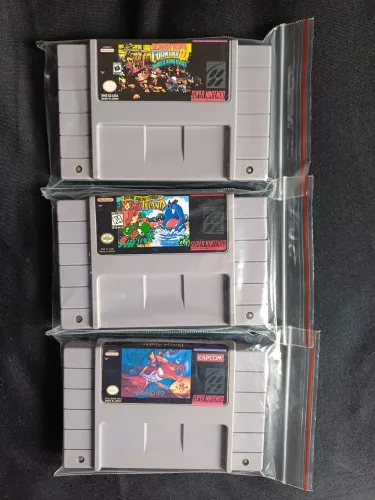 Cartuchos super nintendo 