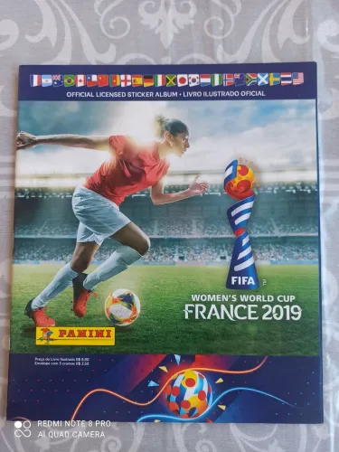 Álbum Panini Copa do Mundo Feminina 2019