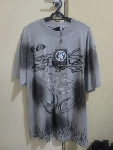 Camisa Hellstar Cinza Jersey