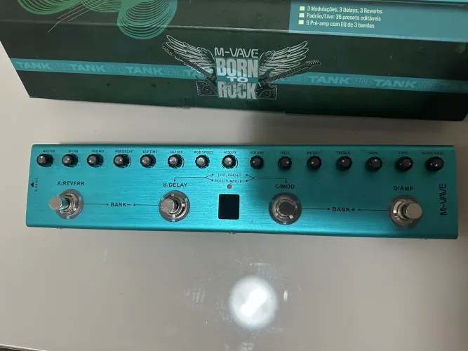 Pedaleira Cuvave Tank-G