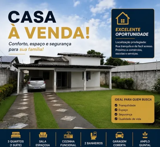 Vendo Casa bairro Caranã (perto do Fórum Criminal)