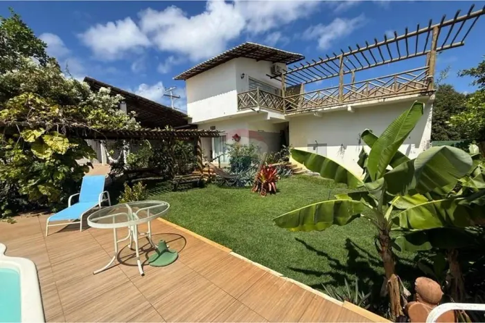 Casa em Itacimirim 1.000 m² com 2 Casas no Mesmo Terreno, Piscina e Pista de Skate. Portei