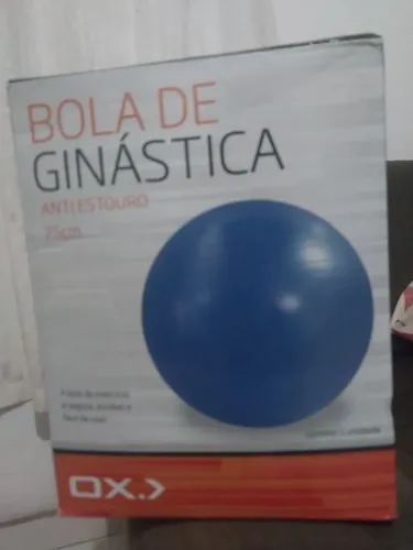 Bola de pilates antiestouro 75cm