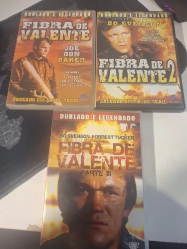 FIBRA DE VALENTE 1,2,3 - DVDS ORIGINAIS - R&C DVDS