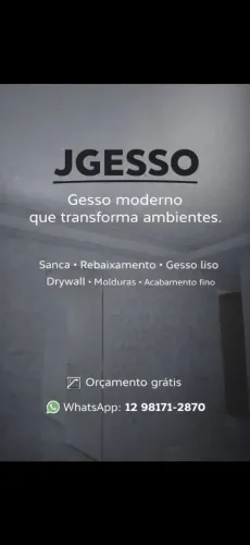 Serviços de gesso 
