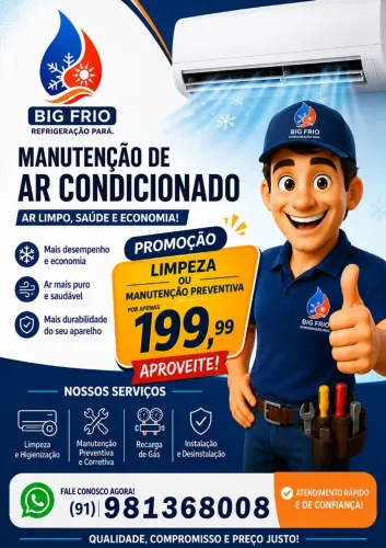 Manutenção de Ar condicionado