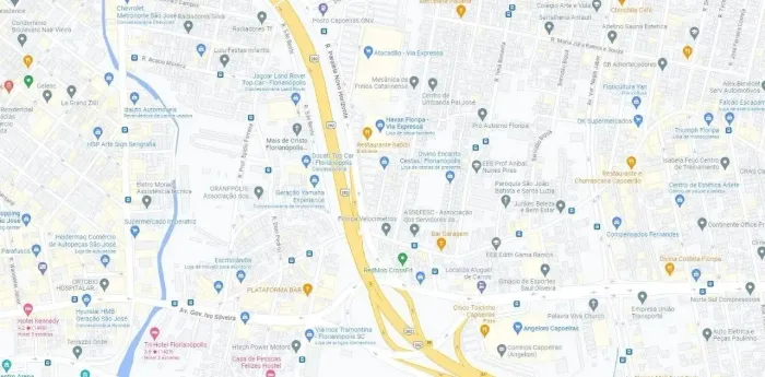 Terreno no bairro Capoeiras, em Florianópolis.