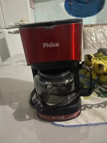 Vendo cafeteira Philco pcf17 inox red