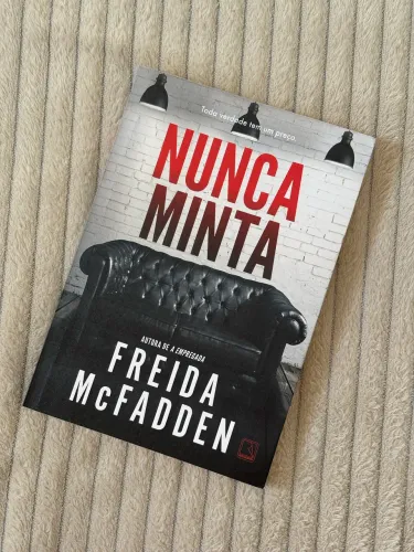 livro: nunca minta, autora: freida mcfadden