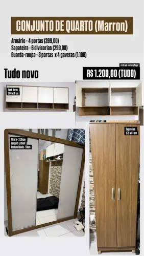 Vendo Jogo de Quarto (novo)