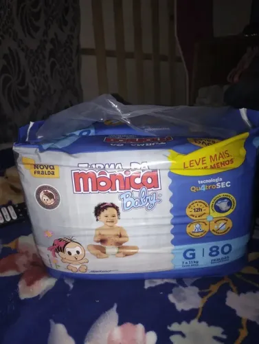 Fraldas Turma da Mônica G