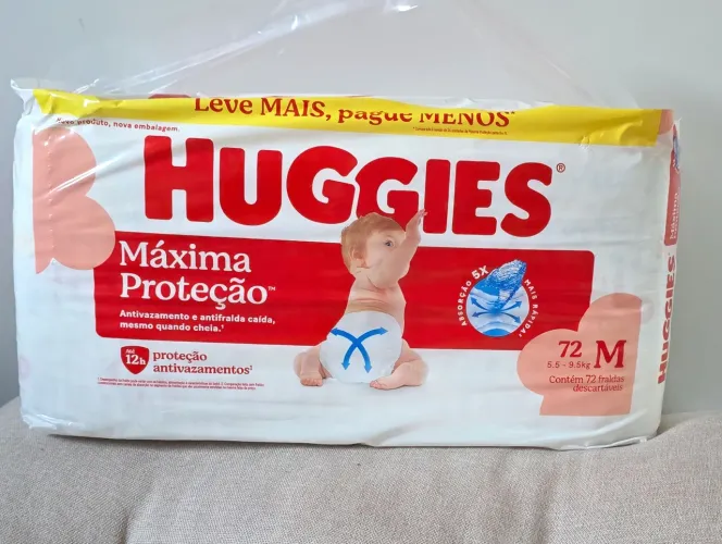 Fralda Huggies Supreme Care M