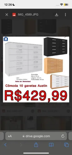 Móveis direto de fábrica, pagamento no ato da entrega, frete grátis * 
