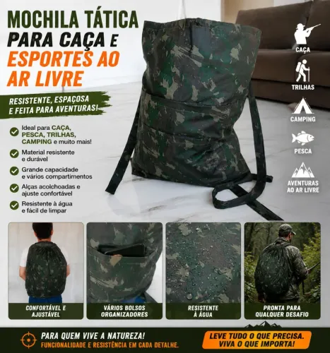 Mochila/Bolsa para caçar 