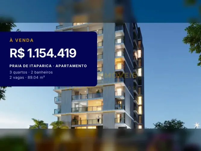 Venha conhecer: apartamentos modernos em Praia de Itaparica, Vila Velha!
