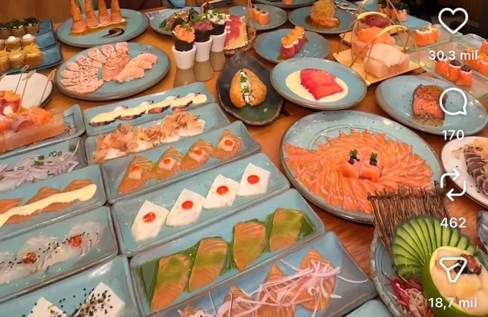 Restaurante Japonês no Shopping Aerotow