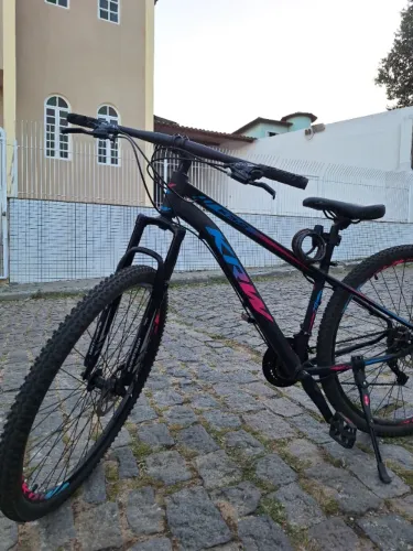 Bicicleta Aro 29 KRW Alumínio 24 Marchas Freio a Disco - Excelente Estado