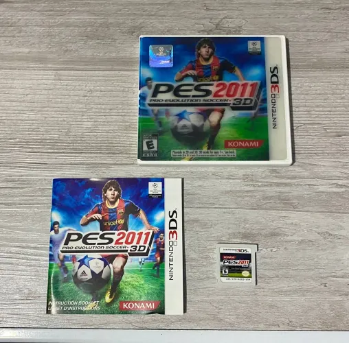Nintendo 3DS - Jogo PES 2011 3D Capa Holográfica