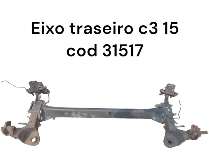 Eixo traseiro citroen C3 15