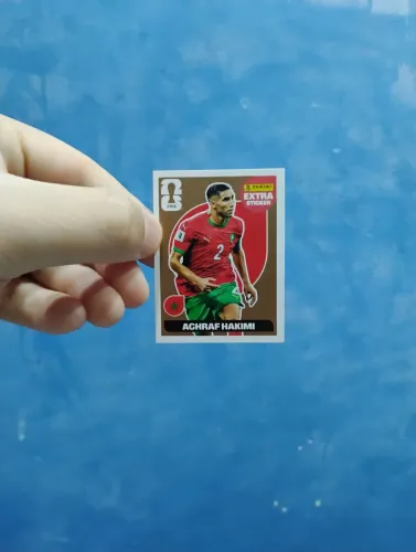 HAKIMI EXTRA STICKER LEGEND PANINI RARA COPA DO MUNDO 2026 ALBUM FIGURINHAS