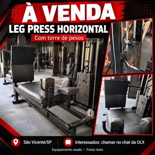 Leg press horizontal
