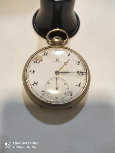 Relógio de Bolso antigo,OMEGA,Leia c atenção: